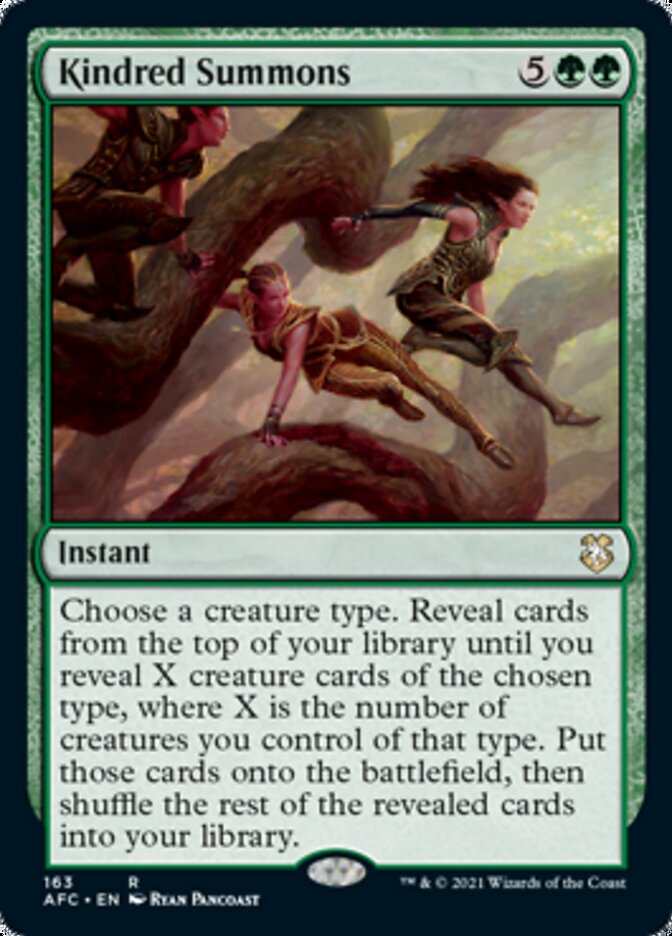 Convocations apparentées [Magic: The Gathering—Aventures dans les Royaumes oubliés Commander]