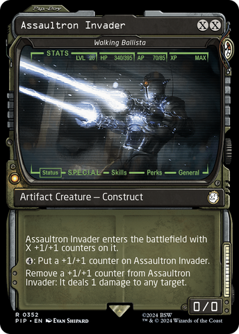 Envahisseur assaultron - Baliste ambulante (Vitrine) [Fallout]