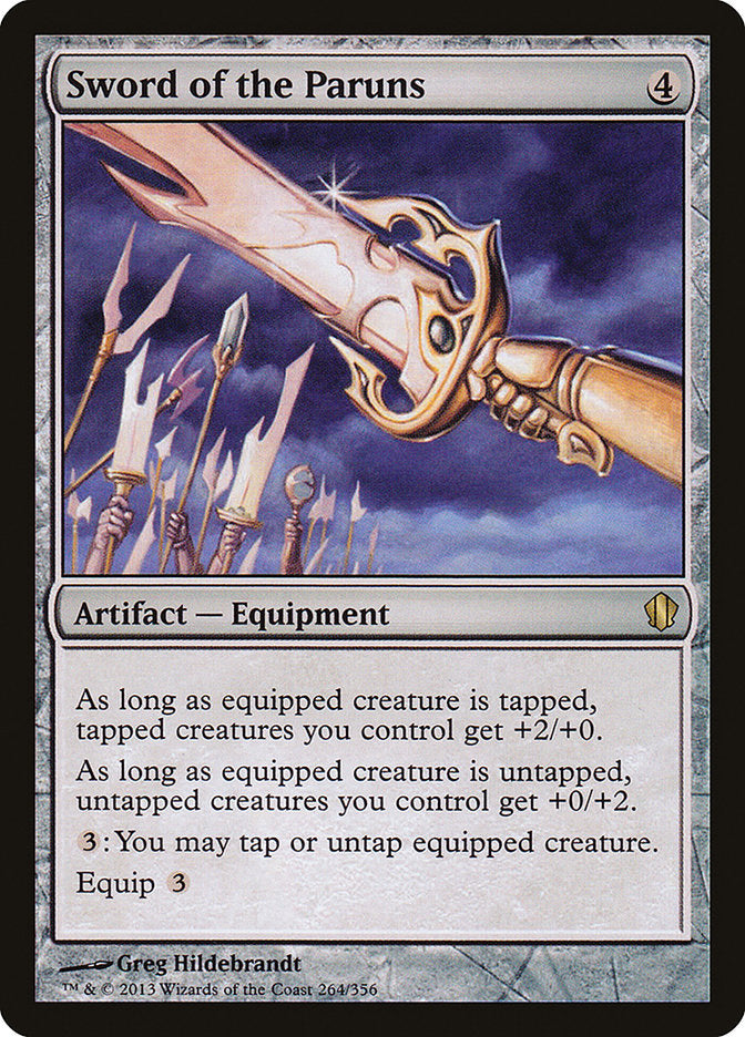 Épée des Parun [Commander 2013]