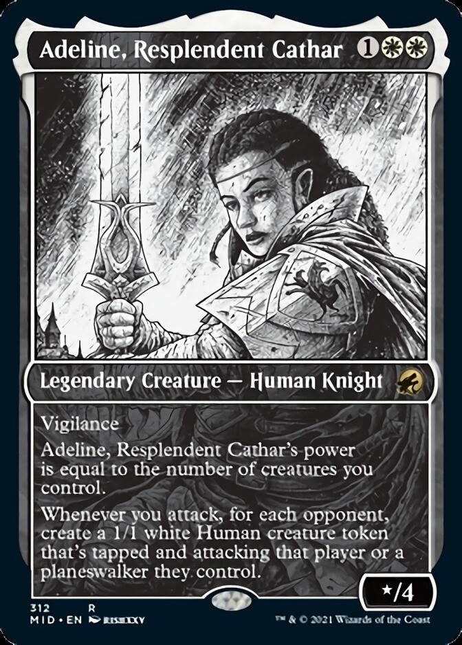 Adeline, Cathare resplendissante (Présentation Nuit éternelle) [Innistrad: Chasse de minuit]
