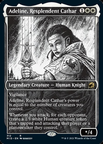 Adeline, Cathare resplendissante (Présentation Nuit éternelle) [Innistrad: Chasse de minuit]