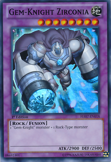 Gem-Knight Zirconia [HA07-FR018] Super Rare