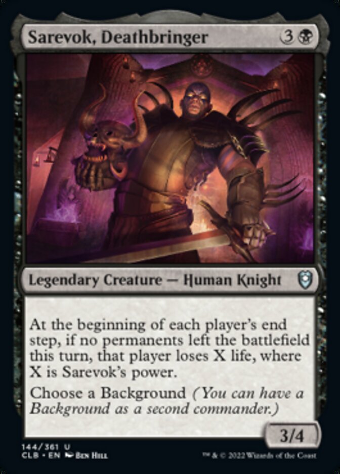 Sarevok, porteur de mort [Commander Legends : Battle for Baldur's Gate]
