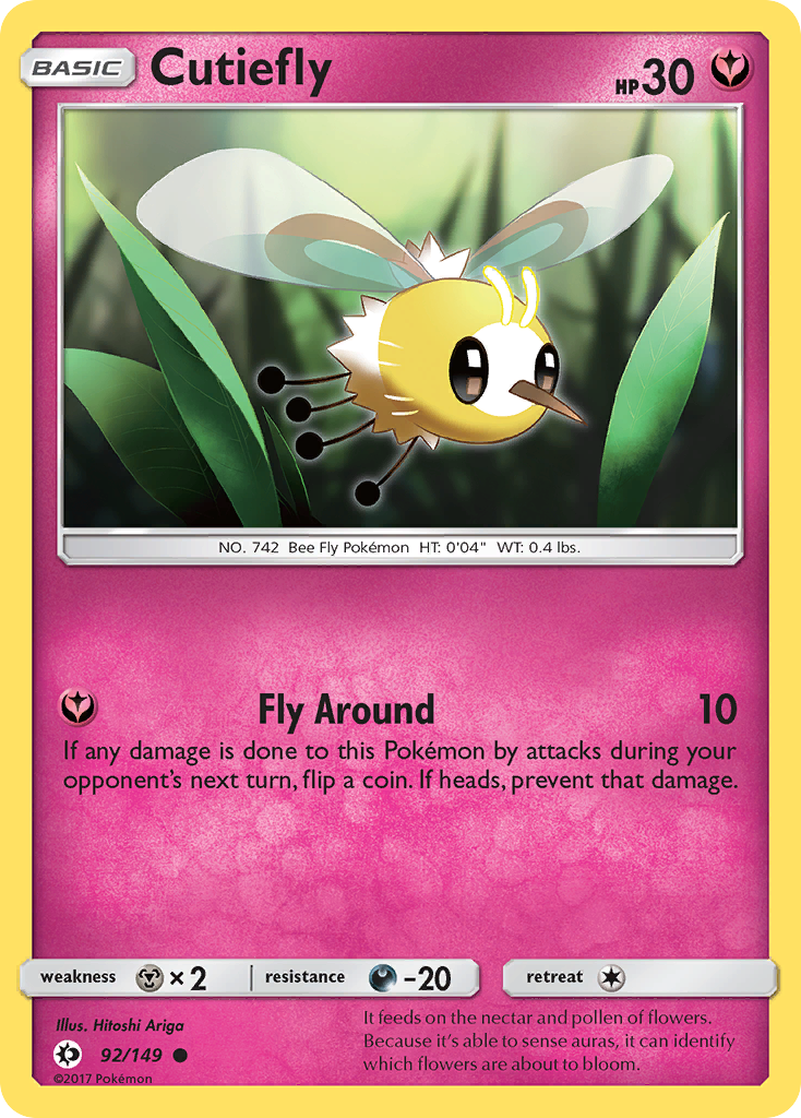 Ribombee (92/149) [Soleil et Lune : Set de Base]