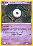 Unown S (39/132) [Diamante & Perla: Maravillas Secretas]