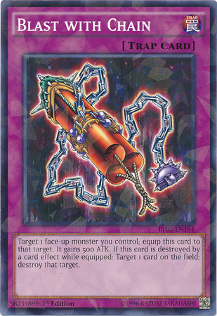 Explosión con Cadena [BP03-EN194] Rara Shatterfoil