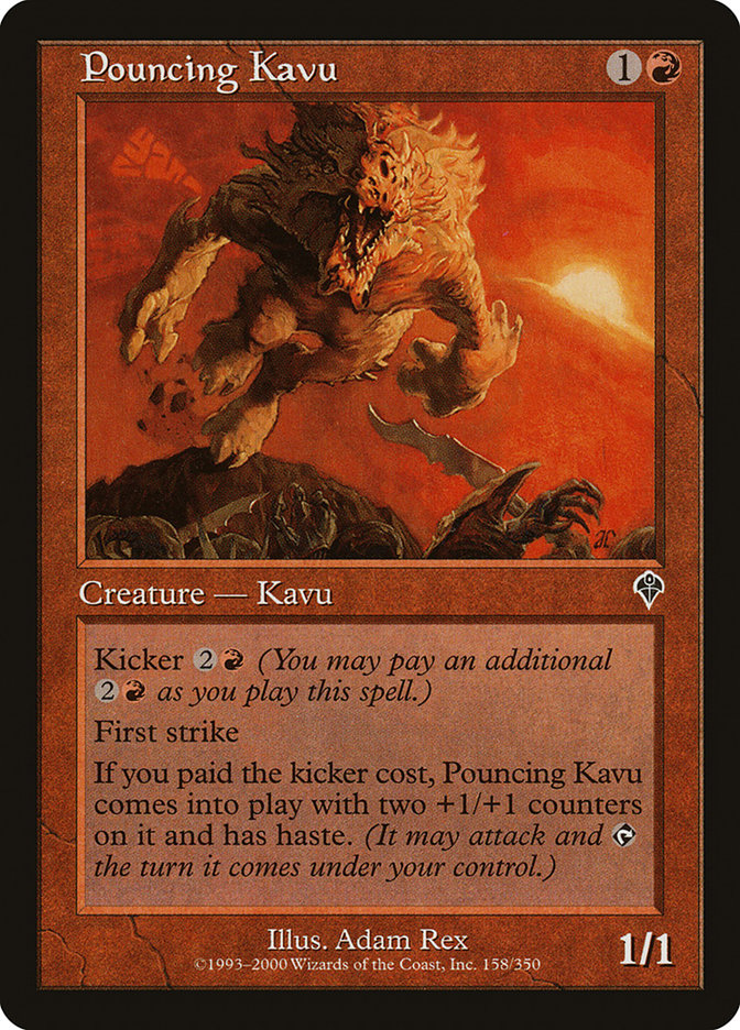 Kavu bondissant [Invasion]