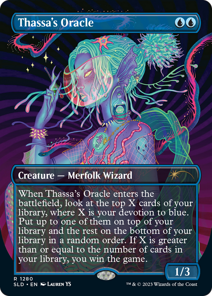 Oracle de Thassa (Sans bordure) [Série limitée Secret Lair]