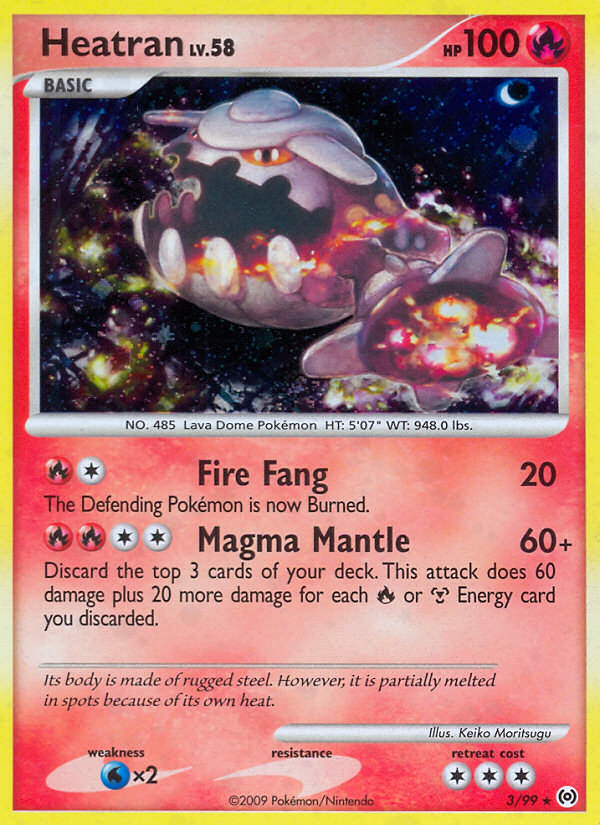 Heatran (3/99) [Platine : Arceus]