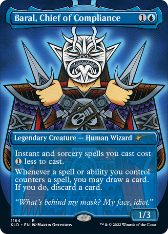 Baral, Jefe de Cumplimiento (Borderless) [Serie de lanzamiento de Secret Lair]