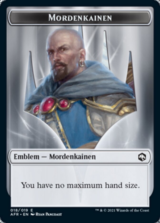 Trésor // Emblème de Mordenkainen Jeton double face [Dungeons & Dragons: Adventures in the Forgotten Realms Tokens]