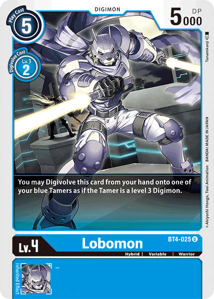 Lobomon [BT4-025] [Gran Leyenda]
