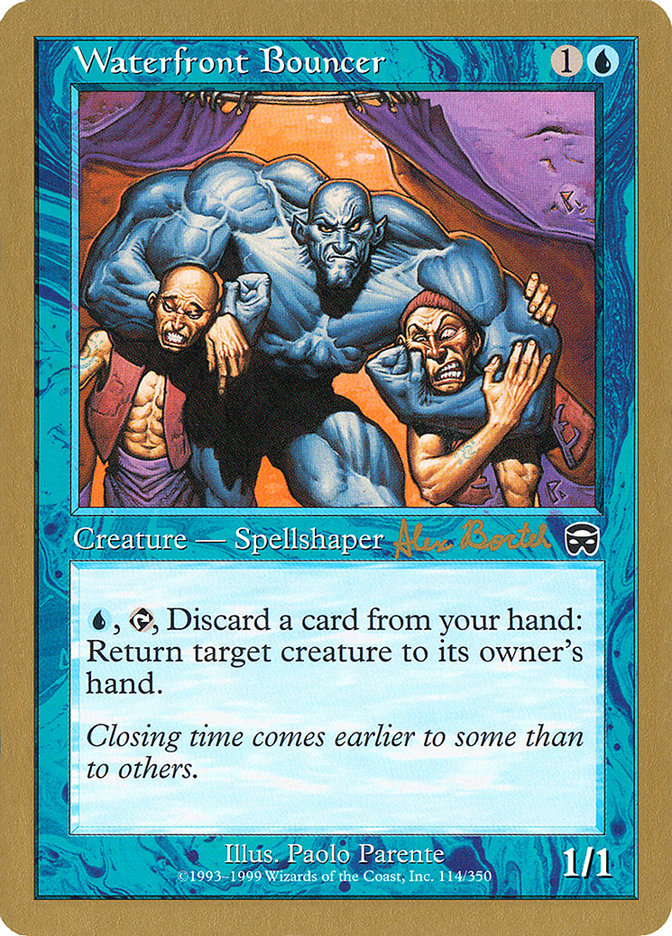 Videur du front de mer (Alex Borteh) [Decks des Championnats du Monde 2001]