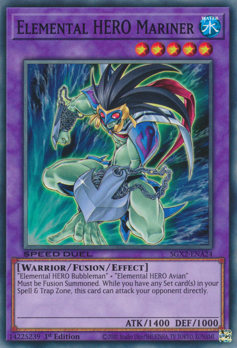 HÉROE Elemental Mariner [SGX2-ENA24] Común