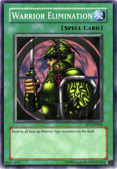 Élimination du Guerrier [TP7-FR002] Super Rare
