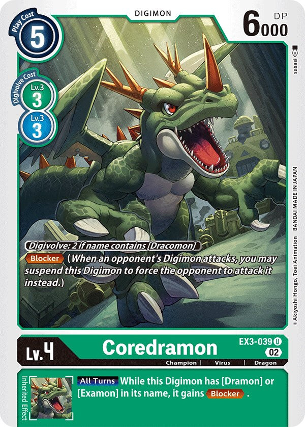 Coredramon [EX3-039] [Rugido Dracónico]