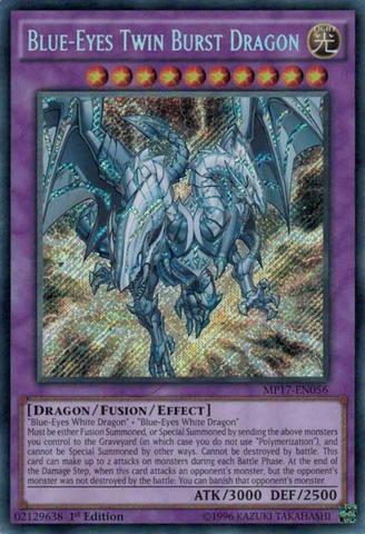 Dragon Bipède aux Yeux Bleus [MP17-FR056] Secret Rare