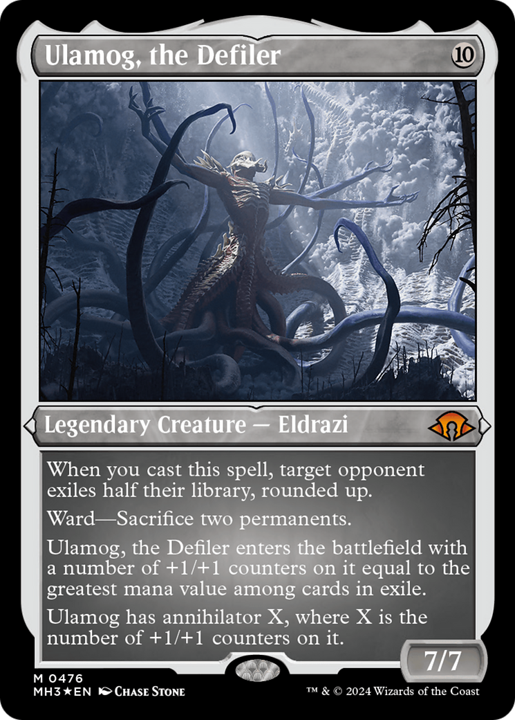 Ulamog, the Tourmenteur (Foil Etched) [Modern Horizons 3]
