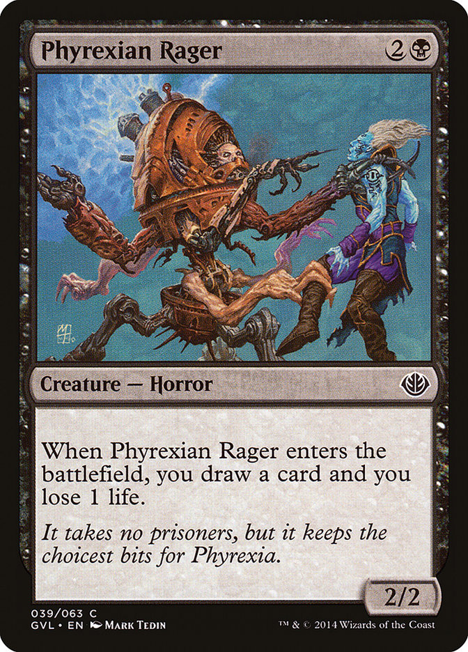 Rageur phyrexian (Garruk contre Liliana) [Anthologie Duel Decks]