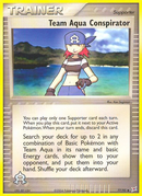 Conspirateur de la Team Aqua (77/95) [EX: Team Magma contre Team Aqua]