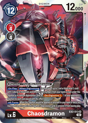 Chaosdramon [EX3-013] [Rugido Dracónico]