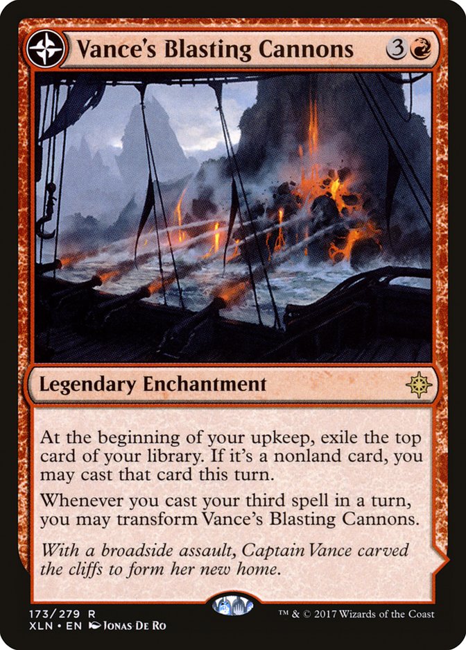 Canons-roquettes de Vance // Bastion crachefeu [Ixalan]