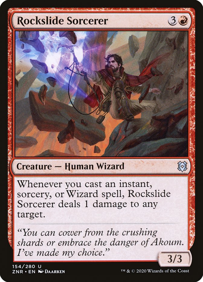 Sorcier des éboulements [Renaissance de Zendikar]