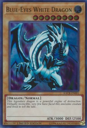 Dragon Blanc aux Yeux Bleus [KACB-FR001] Ultra Rare