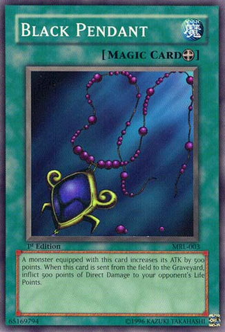 Colgante Negro [MRL-003] Super Rara