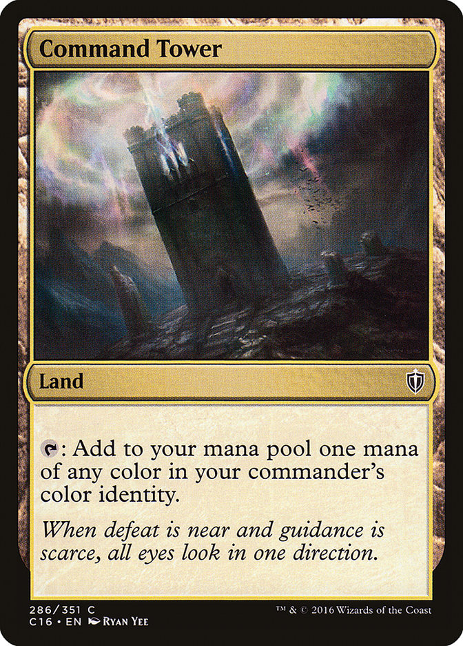 Tour de commandement [Commander 2016]