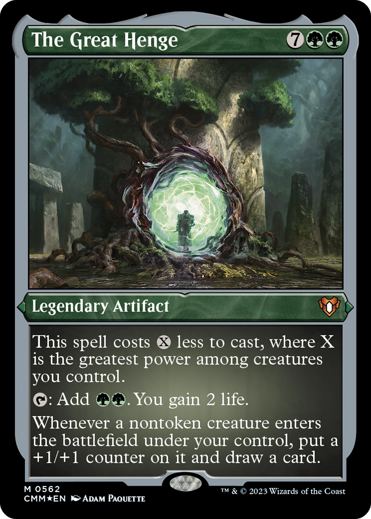 Le Grand Henge (Gravure à l'acide) [Commander Masters]