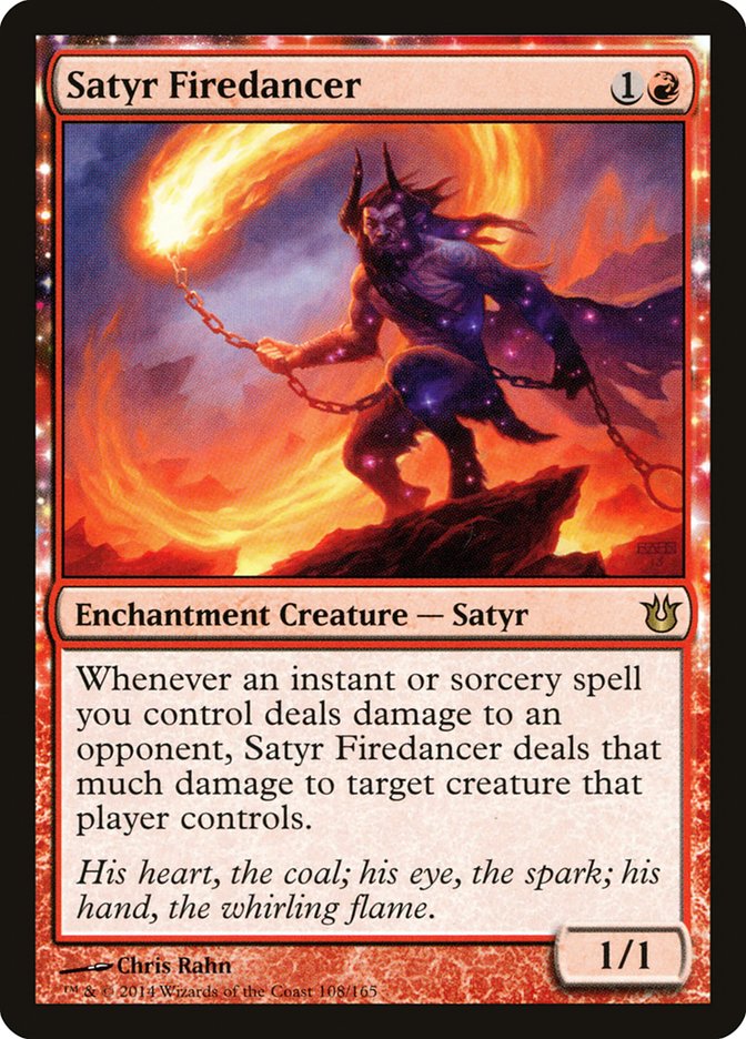 Satyre crinièreflamme [Né des Dieux]