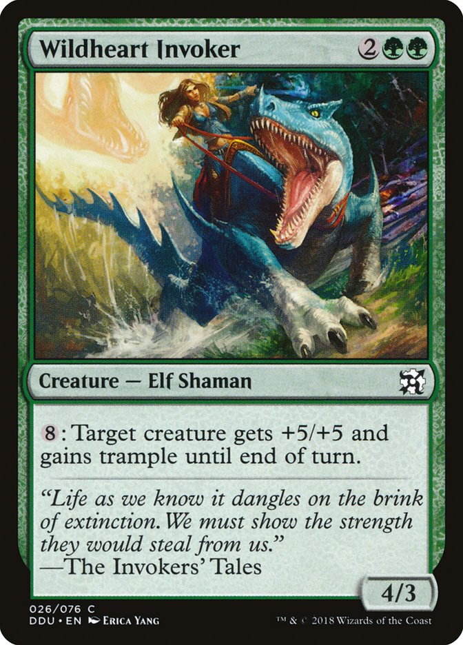 Invokeuse cœur-sauvage [Duel Decks: Elves vs. Inventors]