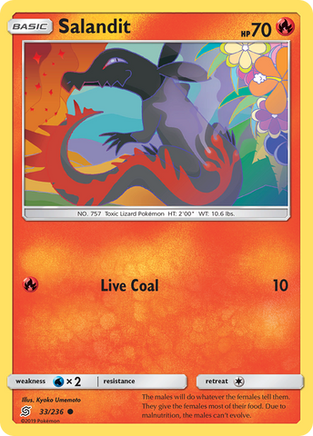 Salandit (33/236) [Sol y Luna: Mentes Unidas]