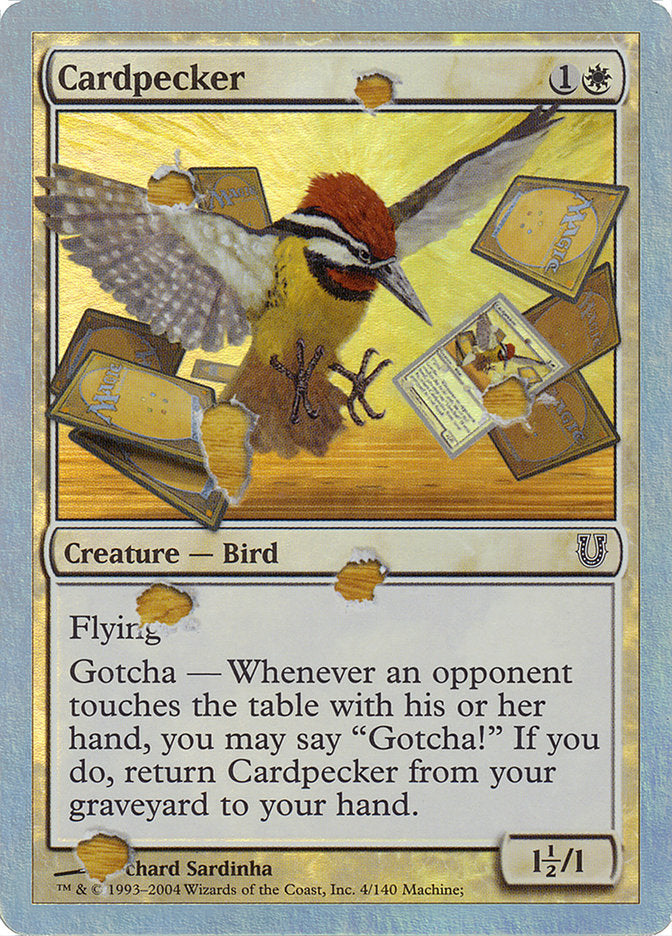 Cardpecker (Alternativa Foil) [Unhinged]