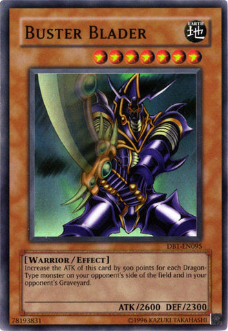 Buster Blader [DB1-EN095] Súper Rara