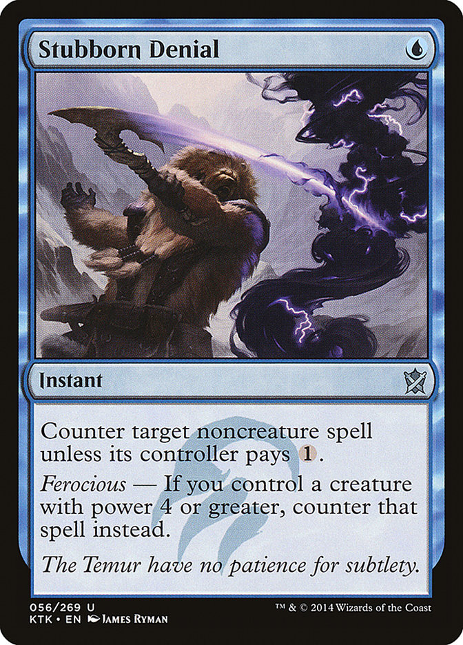 Déni obstiné [Khans of Tarkir]