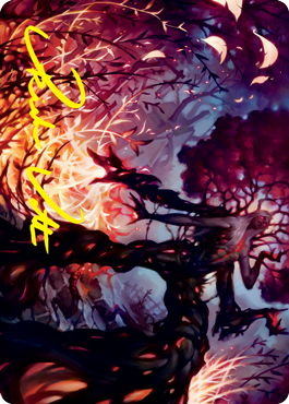 Carta de arte Recuperación espléndida (Firma estampada en oro) [Innistrad: Voto Carmesí Art Series]