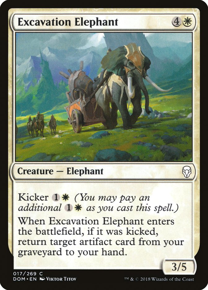 Éléphant fouilleur [Dominaria]