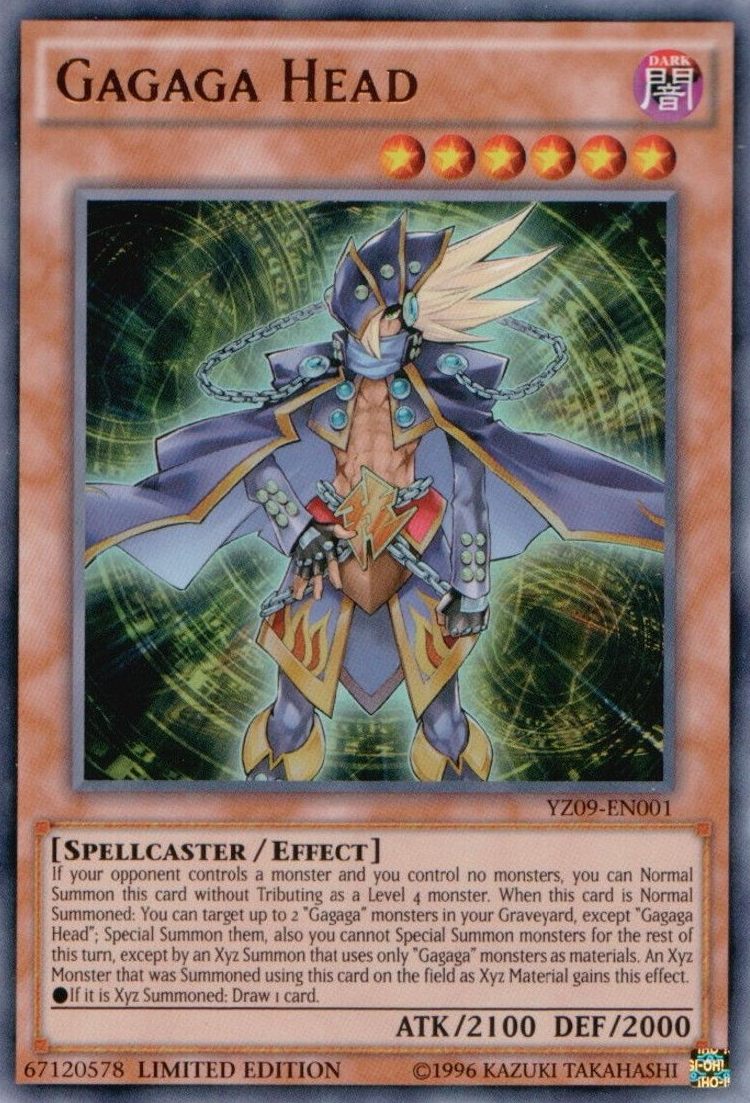 Tête Gagaga [YZ09-FR001] Ultra Rare