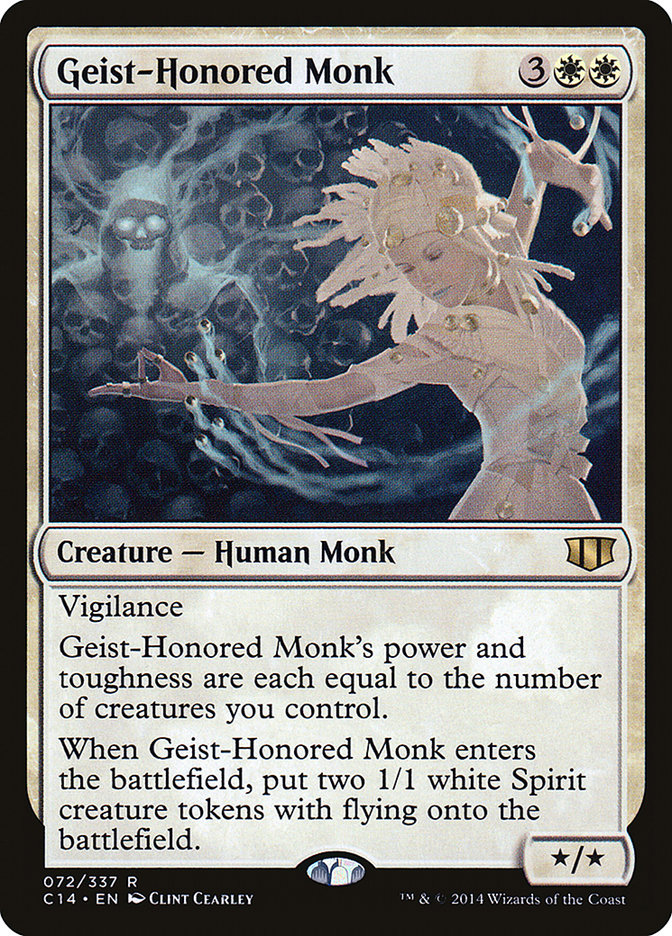 Moine honoré par les esprits [Commander 2014]