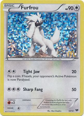 Furfrou (12/12) [Promos McDonald's : Collection 2014]