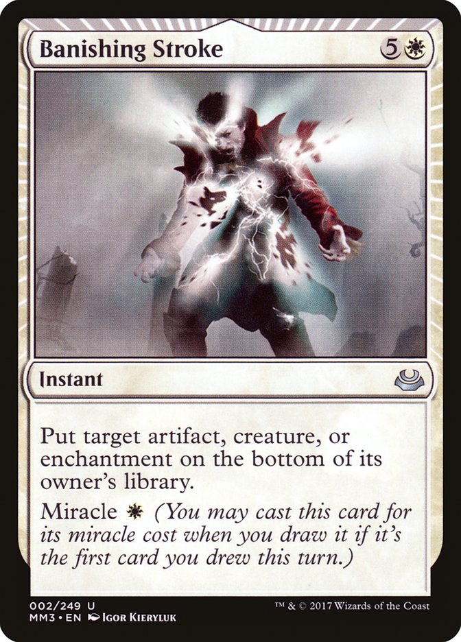 Bannissement de coup dur [Modern Masters 2017]