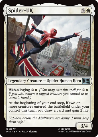 Spider-UK [Comandante de Marvel Super Heroes]