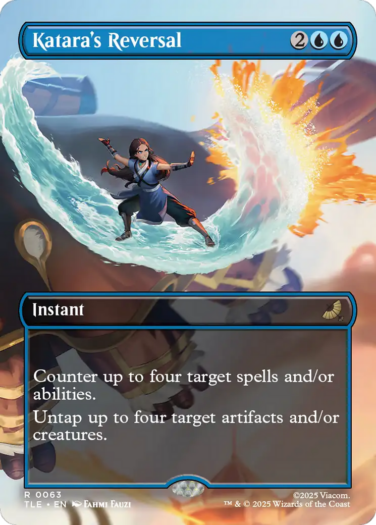 Renversement de Katara (sans bordure) [Avatar : Le dernier maître de l'air : Éternel-Légal]