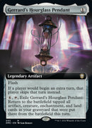 Pendentif sablier de Gerrard (Extended Art) [Commander Dominaria Uni]