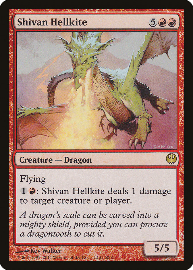 Guivre de Shivan [Duel Decks: Knights vs. Dragons]
