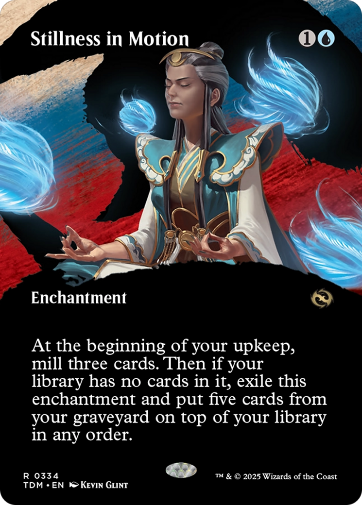 Quietud en Movimiento (Sin Fronteras) [Tarkir: Tormenta de Dragones]