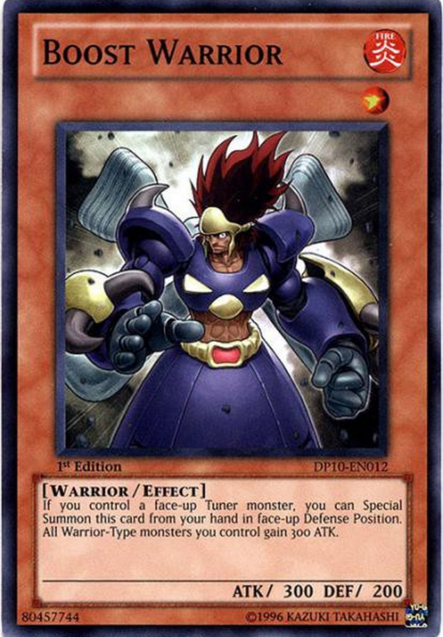Boost Guerrier [DP10-EN012] Super Rare