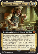 Brenard, sculpteur de pain d'épices (Extended Art) [Commander Les friches d'Eldraine]